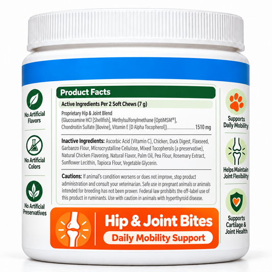 Hip & Joint Soft Chews – 120 Count
