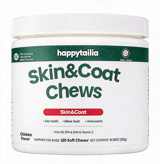 Skin & Coat Soft Chews – 120 Count