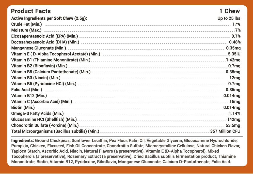 8-in-1 Multivitamin Bites for Dogs